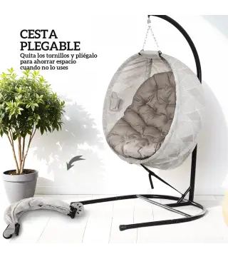 Silla Colgante Huevo