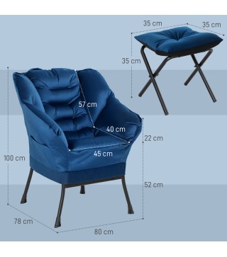 Sillón con Otomana