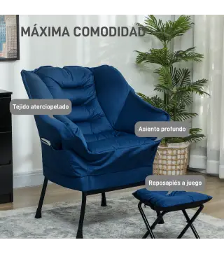 Sillón con Otomana
