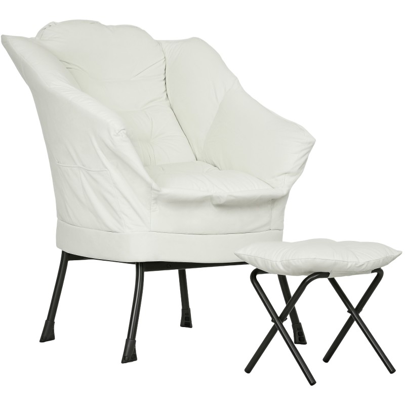 Sillón con Otomana