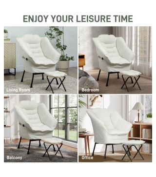 Sillón con Otomana