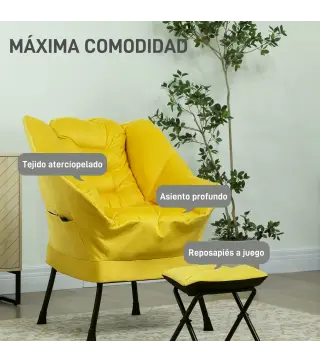 Sillón con Otomana