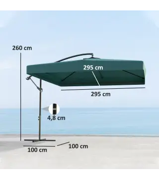 Sombrilla Excéntrica