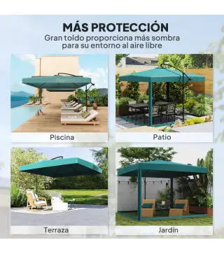 Sombrilla Excéntrica