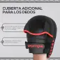 Manopla de Boxeo Paos Muay Thai MMA Curvadas para Entrenamiento Karate Taekwondo Kickboxing Training Negro