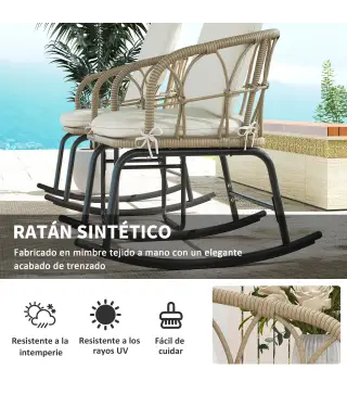 Conjunto de Mecedoras