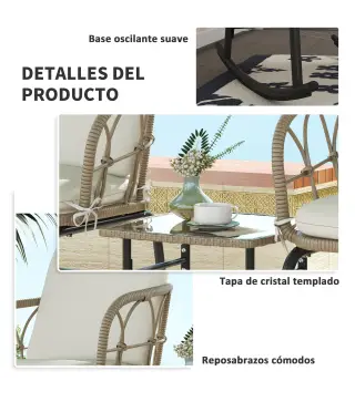 Conjunto de Mecedoras