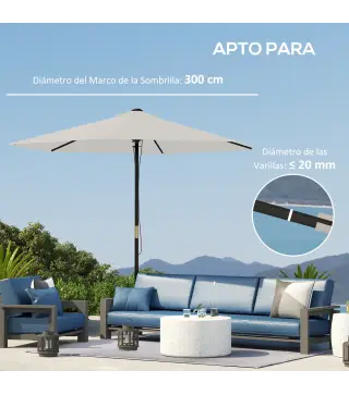 Toldo de Sombrilla