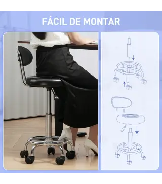 Taburete Giratorio
