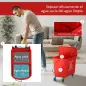 Cubo de Fregar 20L con Ruedas y Escurridor Cubo para Fregona con Separador de Agua 60x27x70,5 cm Rojo Cubo de Fregar 20L con Ruedas y Escurridor Cubo para Fregona con Separador de Agua 60x27x70,5 cm Rojo