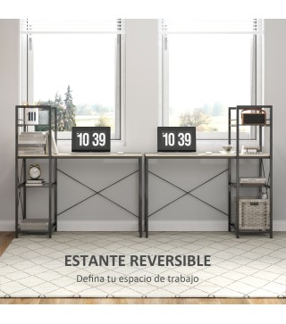 Escritorio con Estantería