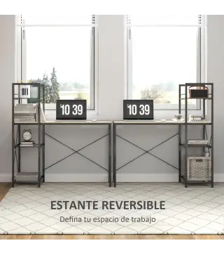 Escritorio con Estantería