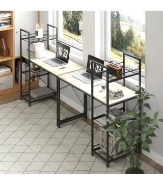 Escritorio con Estantería