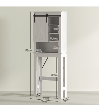 Mueble sobre Inodoro