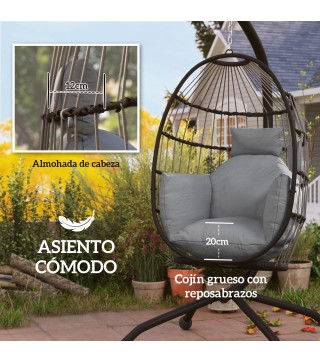 Silla Colgante Huevo