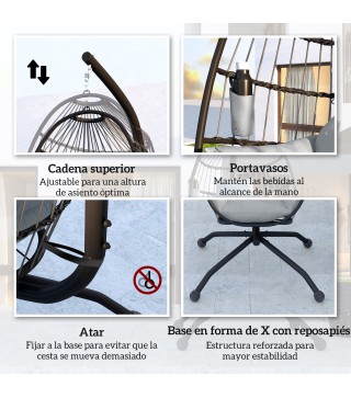 Silla Colgante Huevo