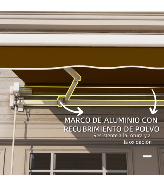 Toldo Manual Retráctil