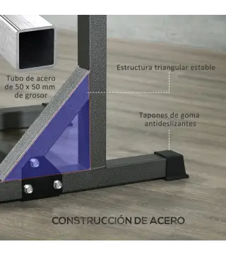Soporte Barras Pesas