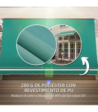 Toldo Manual Retráctil