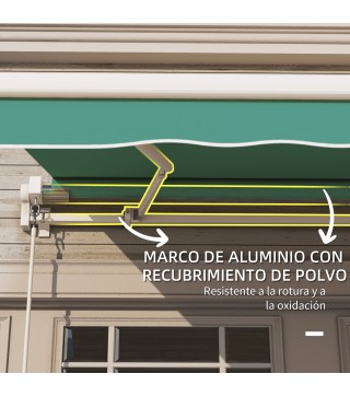 Toldo Manual Retráctil