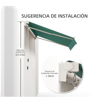 Toldo Manual Retráctil