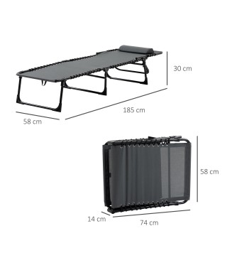 Tumbona Plegable