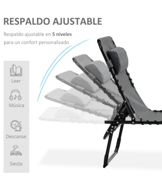 Tumbona Plegable