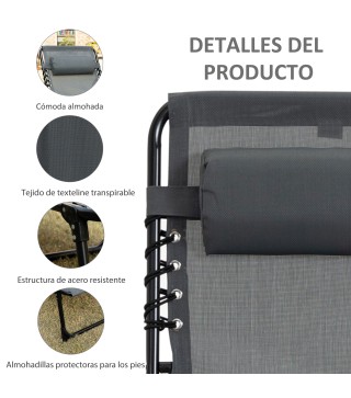 Tumbona Plegable