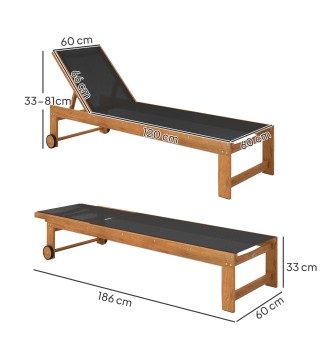 Tumbona de Madera