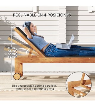 Tumbona de Madera
