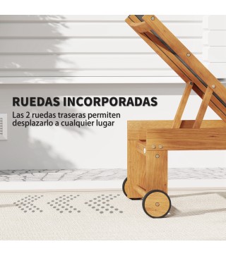 Tumbona de Madera