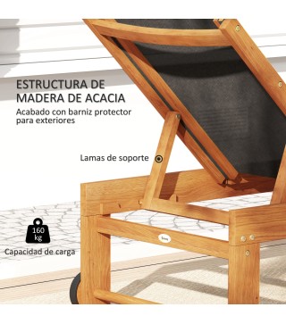 Tumbona de Madera