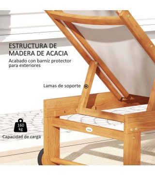 Tumbona de Madera