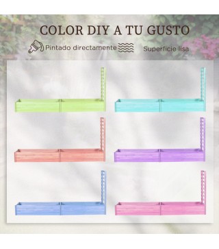Jardinera con Celosía