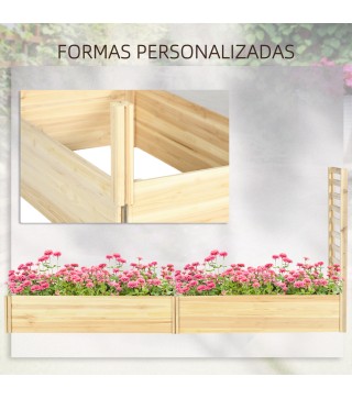 Jardinera con Celosía