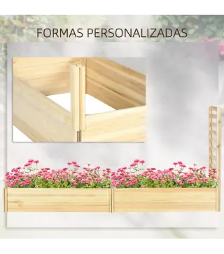 Jardinera con Celosía