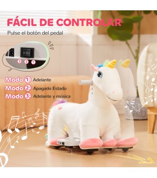 Unicornio Eléctrico Infantil