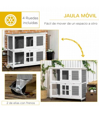 Conejera de Madera