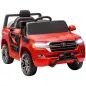 Coche Eléctrico para Niños de +3 Años Toyota LAND CRUISER con Batería 12V Mando a Distancia y Música MP3 Rojo