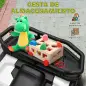 Quad Eléctrico para Niños de +3 Años con Batería 12V Faros Música MP3 Velocidad Regulable y Cesta Carga 30 kg Verde
