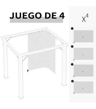 Laterales para Carpa