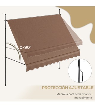 Toldo Manual Retráctil