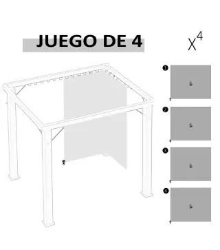 Laterales para Carpa
