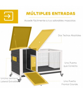 Conejera de Madera