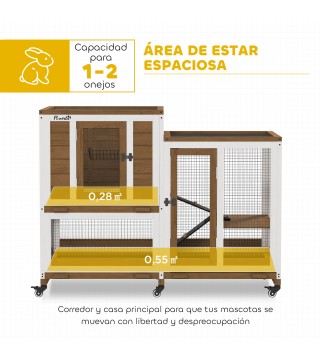 Conejera de Madera