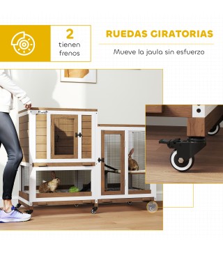 Conejera de Madera