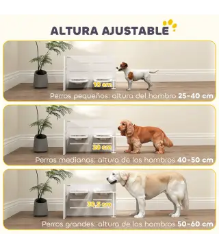 Comedero Perros Elevado