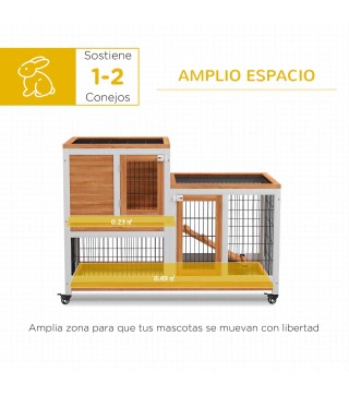 Conejera de Madera