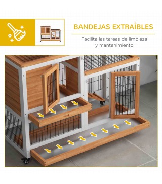 Conejera de Madera