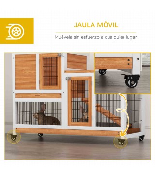 Conejera de Madera